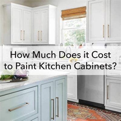 How Much Does It Cost to Paint Cabinets: A Journey Through Colors and Chaos