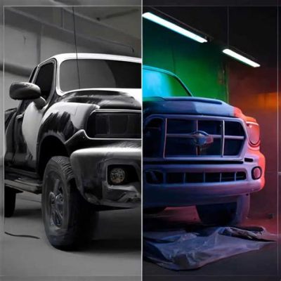 How Much to Paint a Pickup Truck: A Journey Through Colors and Costs