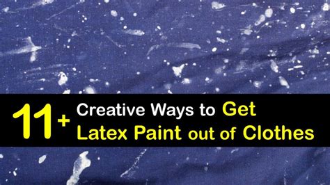 How to Get Latex Paint Out of Clothes: A Journey Through Chaos and Creativity