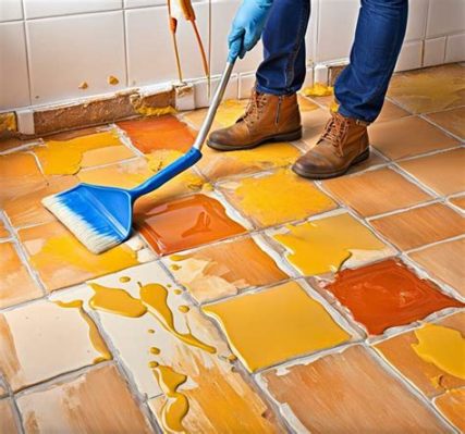 How to Get Paint Off Tile Floor: A Journey Through Unconventional Wisdom