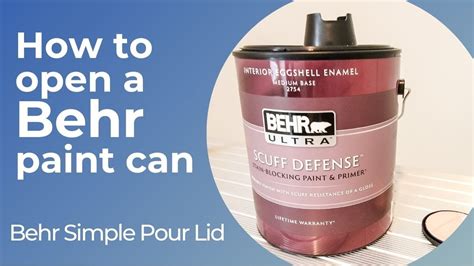 How to Open Behr Paint Can Without Spout: A Journey into the Art of Unconventional Methods