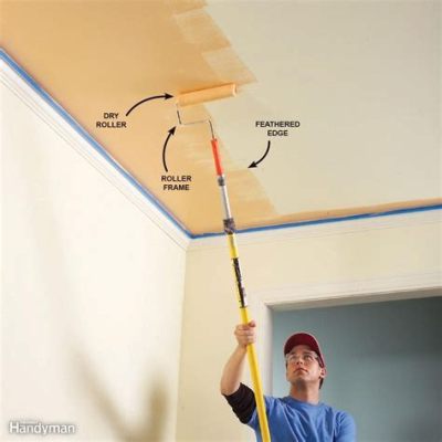 How to Paint a Ceiling Without Making a Mess: Why Bananas Might Be the Secret to Clean Edges