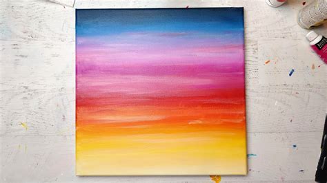 How to Paint a Sunset in Acrylic: A Journey Through Colors and Chaos