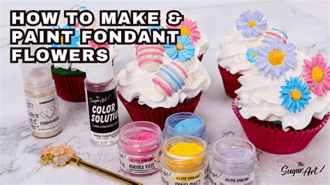 How to Paint Fondant: Exploring the Art of Edible Decorations and Beyond